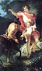 Аполлон отдает Асклепия на воспитание Хирону