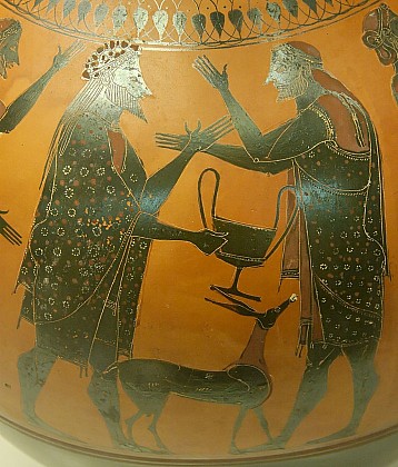 Дионис, Икарий и Майра