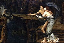 Орфей и Эвридика на берегу Стикса